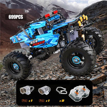 Load image into Gallery viewer, 4WD Off-road Remote Control Car Building Blocks City Racing Car RC Buggy Trucks SUV Pickup Bricks Toys for boys
