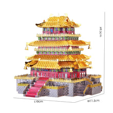 Load image into Gallery viewer, 3D Metal Puzzles GUANQUE TOWER Building Kits Model Kits DIY for Adult Teen Brain Teaser Best Gifts