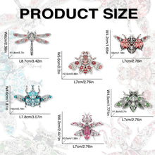 Load image into Gallery viewer, 3D Metal Puzzle Insect Brooch Accessories Model Kits for Teens DIY Jigsaw Toys Brain Teaser