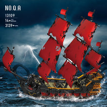 Load image into Gallery viewer, Pirate Ship Building Blocks Flying Dutchmans Boat Construction Kit for Adults Kids Bricks Toys
