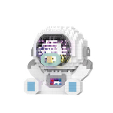 Load image into Gallery viewer, Cute Astronaut Baby Micro Building Blocks Shine DIY Assembled Block Ornaments LED light Kids Construction Toys No Battery