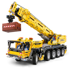 Load image into Gallery viewer, Technical Car Motor Power Mobile Crane MK II Truck Model Building Blocks