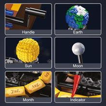 Load image into Gallery viewer, 865PCS City Solar System Earth and Sun Clock Building Blocks Science Experiment Education Bricks Toys Boys Gifts