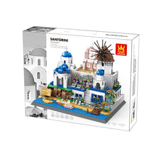 Load image into Gallery viewer, Bricks Block Building Toys Greek Santorini World Architecture City Street View Model DIY Kids Adults Toys 1372PCS