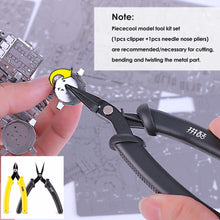 Load image into Gallery viewer, 2Pcs Assembly Tool 3D Metal Model Kits Tools Set for Assembling Clipper & Needle Nose Pliers