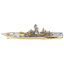 Load image into Gallery viewer, 3D Metal Puzzle -Russian Battlecruiser Pyotr DIY Jigsaw Toy ,Model Building Kits Christmas Gifts for Adults Kids