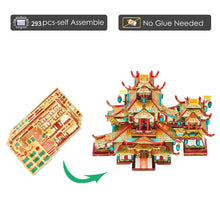 Load image into Gallery viewer, 3D Metal Puzzle Yihong Garden Model Kits DIY Building Kit for Adult Jigsaw Toy Best Birthday Gift for Teens