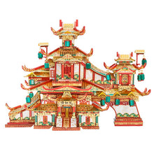 Load image into Gallery viewer, 3D Metal Puzzle Yihong Garden Model Kits DIY Building Kit for Adult Jigsaw Toy Best Birthday Gift for Teens