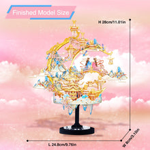 Load image into Gallery viewer, 3D Metal Puzzle The Moon Rose Assembly Model Kits DIY Set Valentine's Day Gifts Jigsaw Kids Toy Home Decoration