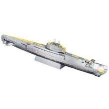 Load image into Gallery viewer, 3D Metal Puzzles DIY Submarine Model Building Kits for Teens Best Gifts Brain Teaser