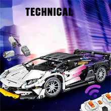 Load image into Gallery viewer, TECHNICAL 1337PCS 1:14 Sports Car Building Blocks STEM Remote Control Collectible Model Kits Supercar Bricks For Children