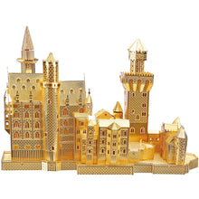 Load image into Gallery viewer, 3D Metal Puzzle Neuschwanstein Castle Model Building Kits DIY Toys Jigsaw for Teen Adult Birthday Gifts