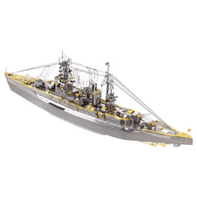 Load image into Gallery viewer, 3D Metal Puzzle Model Building Kits - Nagato Class Battleship Jigsaw Toy ,Christmas Birthday Gifts for Adults Kids