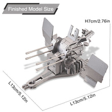Load image into Gallery viewer, 3D Metal Puzzle 20MM Flakvierling 38 Model Building Kits Teen Toys Assembly DIY Set for Adult Birthday Gifts