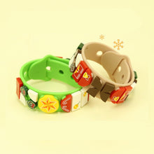 Load image into Gallery viewer, Building Blocks Bracelet Toys Cartoon Christmas Silicone Wristband DIY Dots Brick Bracelet Gift for Children Girls Boys