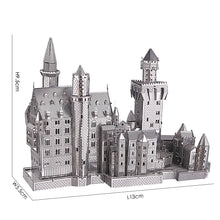 Load image into Gallery viewer, 3D Metal Puzzle Neuschwanstein Castle Model Building Kits DIY Toys Jigsaw for Teen Adult Birthday Gifts