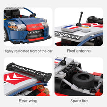 Load image into Gallery viewer, Citroen WRC 2008 Champion Vehicle Building Blocks City Remote Control Racing Car RC Super Sports Car Bricks Toys Boys Gifts