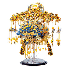 Load image into Gallery viewer, 3D Metal Puzzle -Bridal Sedan Chair Wedding Series Model Building Kits Jigsaw Toy ,Birthday Gifts for Adults Kids