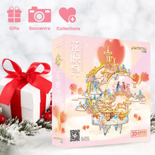 Load image into Gallery viewer, 3D Metal Puzzle The Moon Rose Assembly Model Kits DIY Set Valentine's Day Gifts Jigsaw Kids Toy Home Decoration