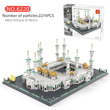 Load image into Gallery viewer, Construction Toys Saudi Arabian Grand Mosque World Attractions Architectural Model Building Blocks High Difficulty 2274PCS