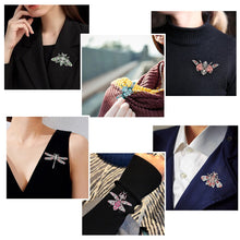Load image into Gallery viewer, 3D Metal Puzzle Insect Brooch Accessories Model Kits for Teens DIY Jigsaw Toys Brain Teaser