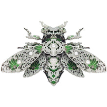Load image into Gallery viewer, 3D Metal Puzzle Insect Brooch Accessories Model Kits for Teens DIY Jigsaw Toys Brain Teaser