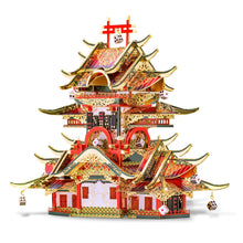 Load image into Gallery viewer, 3D Metal Puzzle The Casino Chinese Style Building Kits DIY Jigsaw Model Kits for Adult Teens Birthday Gifts