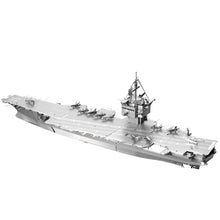 Load image into Gallery viewer, 3D Metal Puzzle Model Building Kits - Uss Enterprise CVN-65 Jigsaw Toy ,Christmas Birthday Gifts for Adults Kids