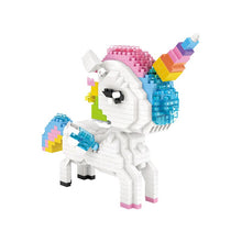 Load image into Gallery viewer, Unicorn Small Bricks Building Blocks Puzzle DIY Assembling Construction Toys for Kids Girls 719Pieces Micro Block Birthday Gift