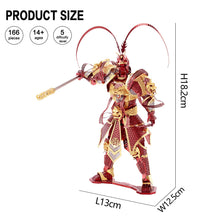 Load image into Gallery viewer, 3D Metal Puzzle -THE MONKEY KING Model Building Kits Jigsaw Toy ,Christmas Birthday Gifts for Adults Kids