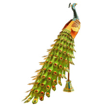 Load image into Gallery viewer, 3D Metal Puzzle-Colorful Peacock  Model Building Kits DIY Jigsaw Toy For Adults Children