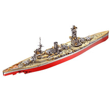Load image into Gallery viewer, 3D Metal Puzzle Model Building Kits-Fuso Battleship DIY Jigsaw Toy ,Christmas Birthday Gifts for Adults Kids
