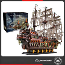 Load image into Gallery viewer, Pirate Ship Building Blocks Flying Dutchmans Boat Construction Kit for Adults Kids Bricks Toys