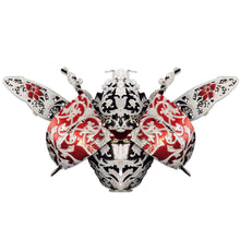 Load image into Gallery viewer, 3D Metal Puzzle Insect Brooch Accessories Model Kits for Teens DIY Jigsaw Toys Brain Teaser