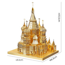 Load image into Gallery viewer, 3D Metal Puzzles Saint Basil’s Cathedral Assembly Model Kits for Adult DIY Birthday Gifts