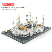 Load image into Gallery viewer, Construction Toys Saudi Arabian Grand Mosque World Attractions Architectural Model Building Blocks High Difficulty 2274PCS