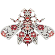 Load image into Gallery viewer, 3D Metal Puzzle Insect Brooch Accessories Model Kits for Teens DIY Jigsaw Toys Brain Teaser