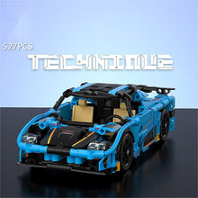 Load image into Gallery viewer, TECHNICAL Sports Car Building Blocks Pull Back Supercar Model Kits Bricks Gifts Car Toys For Boys Girls