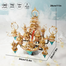 Load image into Gallery viewer, 3D Metal Puzzle Lingxiao Palace Assembly Model Kits for Kids Adult Jigsaw DIY Set for Brain Teaser Home Decoration