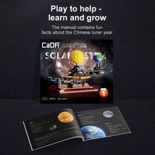 Load image into Gallery viewer, 865PCS City Solar System Earth and Sun Clock Building Blocks Science Experiment Education Bricks Toys Boys Gifts