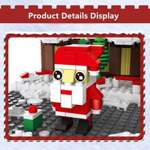 Load image into Gallery viewer, Christmas Office Rovaniemi Building Blocks Puzzle Piece Santa Claus Elk Tree  Snowman Toys Christmas Gifts for Kids Adults