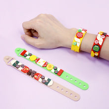Load image into Gallery viewer, Building Blocks Bracelet Toys Cartoon Christmas Silicone Wristband DIY Dots Brick Bracelet Gift for Children Girls Boys
