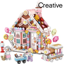 Load image into Gallery viewer, Candy House Children's Building Model Decoration Building Blocks Assembled Toys Puzzle Boys and Girls Birthday Gifts