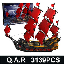 Load image into Gallery viewer, Pirate Ship Building Blocks Flying Dutchmans Boat Construction Kit for Adults Kids Bricks Toys