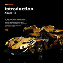 Load image into Gallery viewer, 1057PCS RC Super Car Remote Control Racing Car Building Blocks App-Controlled Hyper Car Sports Car Bricks DIY Gifts Toys