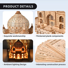 Load image into Gallery viewer, 3D Wooden Puzzles Taj Mahal Building