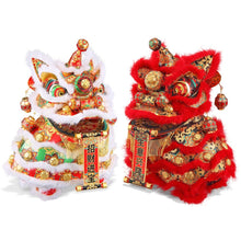 Load image into Gallery viewer, 3D Metal Puzzle Chinese Dancing Lion Jigsaw Model Kits for Teens Brain Teaser for Adult