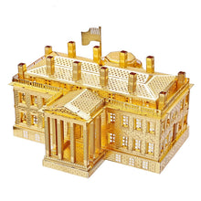 Load image into Gallery viewer, 3D Metal Puzzle The White House Model Building Kits Jigsaw for Teens DIY Kit Model Kits Best Gifts for Adult