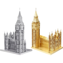 Load image into Gallery viewer, 3D Metal Puzzle Model Kits Big Ben Building Kits DIY Toy for Teens Best Birthday Gifts