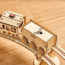 Load image into Gallery viewer, 3D Wooden Puzzles Electric Track Train
